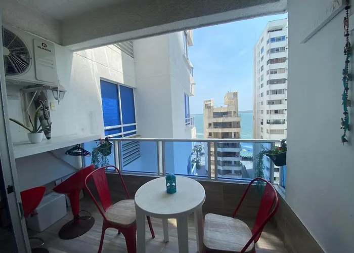 Hermoso Apartamento Frente Al Mar Caribe